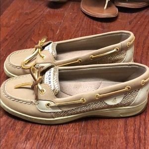 Gold Sparkle Sperry Top-Siders Angelfish